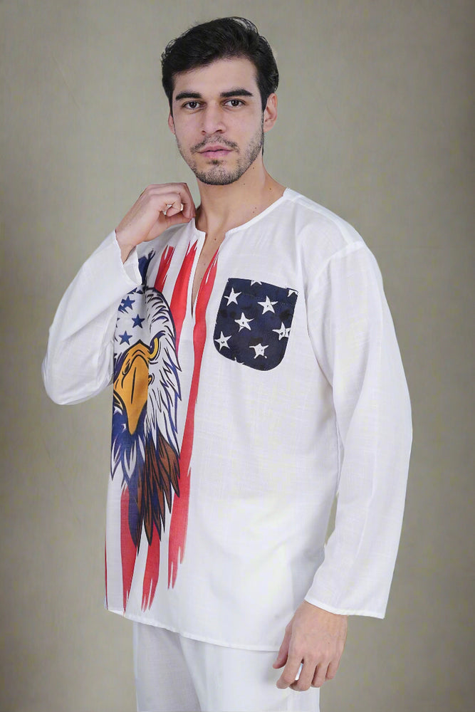 
                      
                        Eagle Pride Kurta
                      
                    