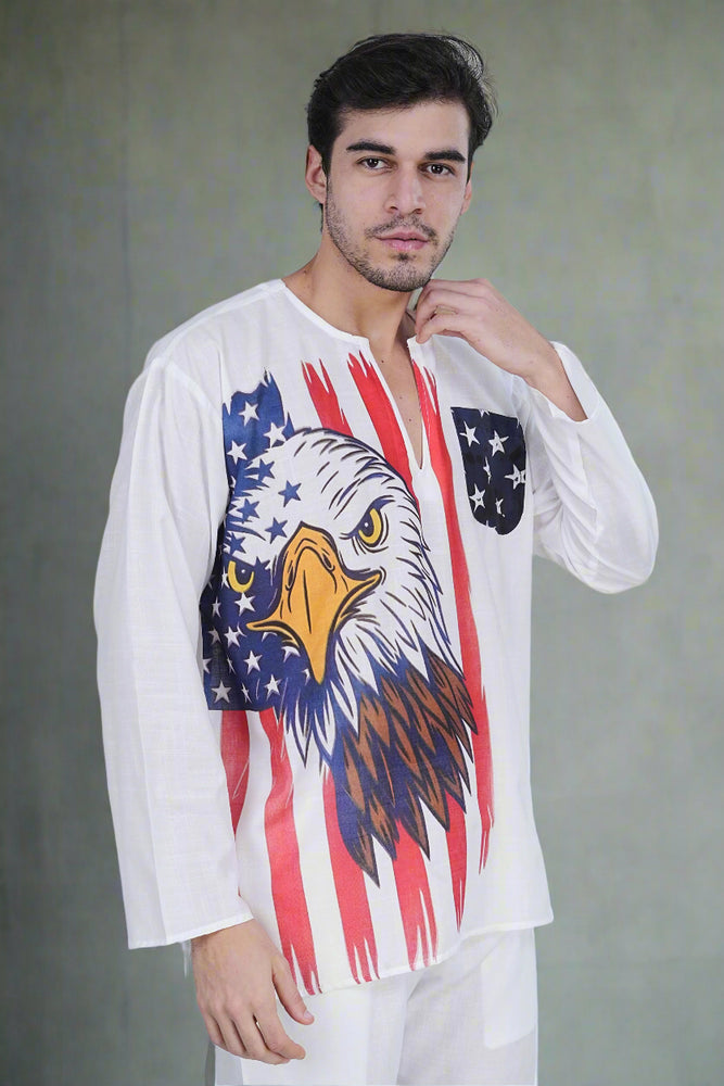 
                      
                        Eagle Freedom Kurta Pajama Set
                      
                    