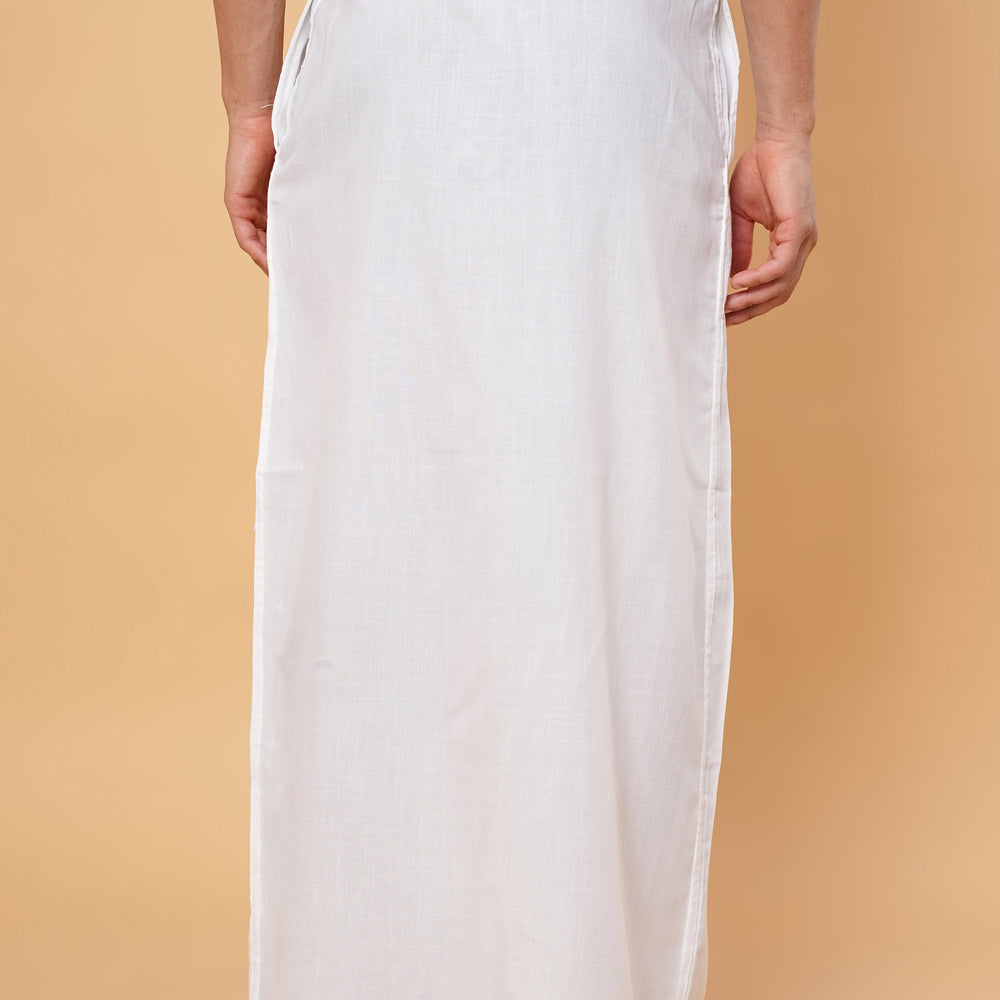 
                      
                        Monochrome Majesty Kurta Pajamalungi Set
                      
                    