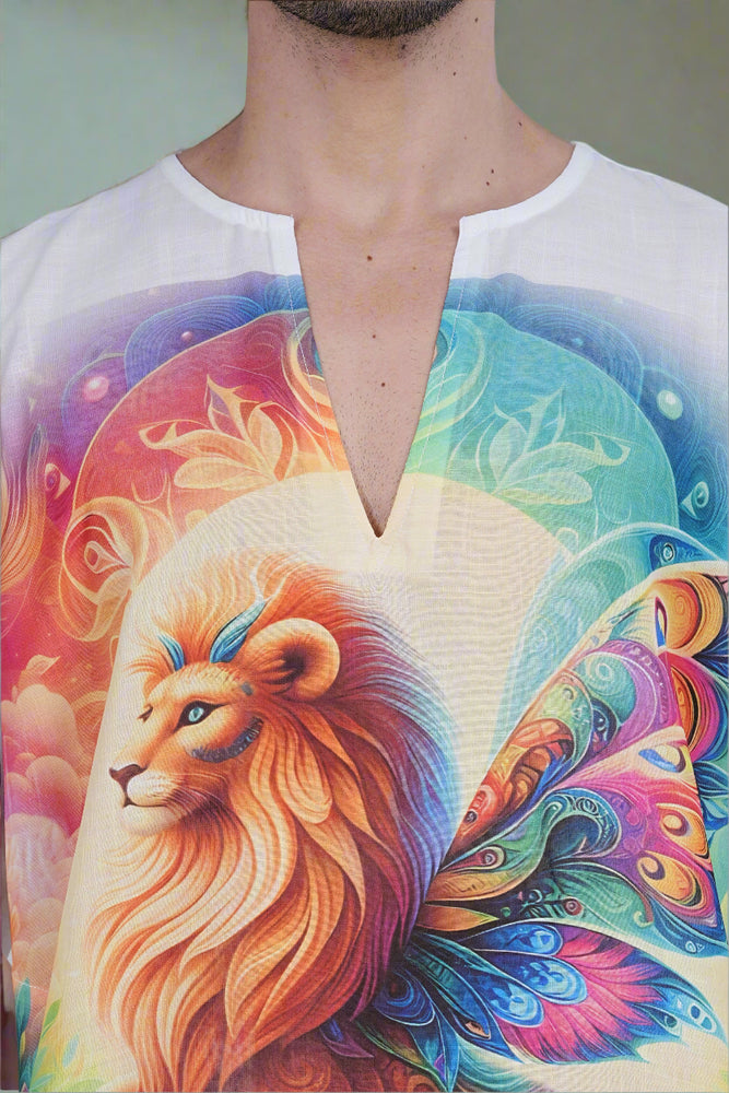 
                      
                        Enchanted Lion Kurta
                      
                    