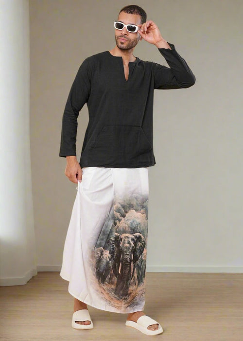 Elephant Motif  Pajamalungi