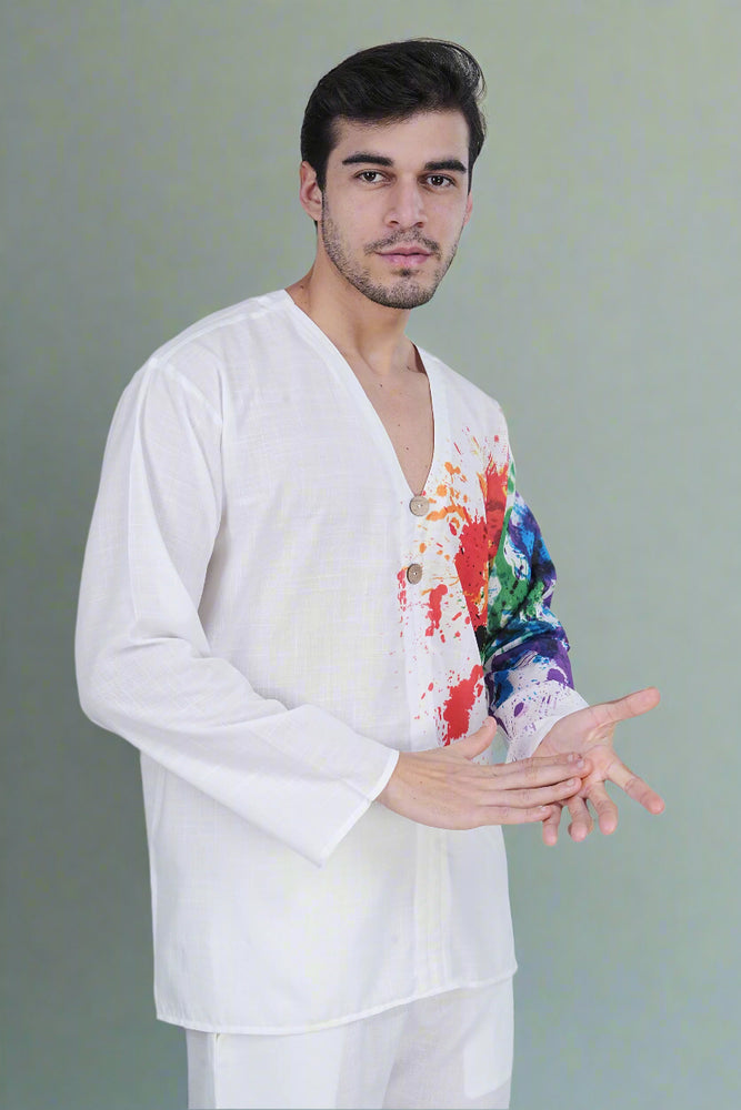 
                      
                        Colour Wave Kurta
                      
                    