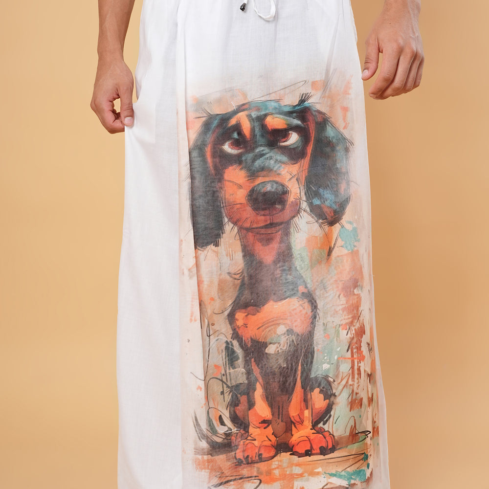 
                      
                        Playful Pup Kurta Pajamalungi Set
                      
                    