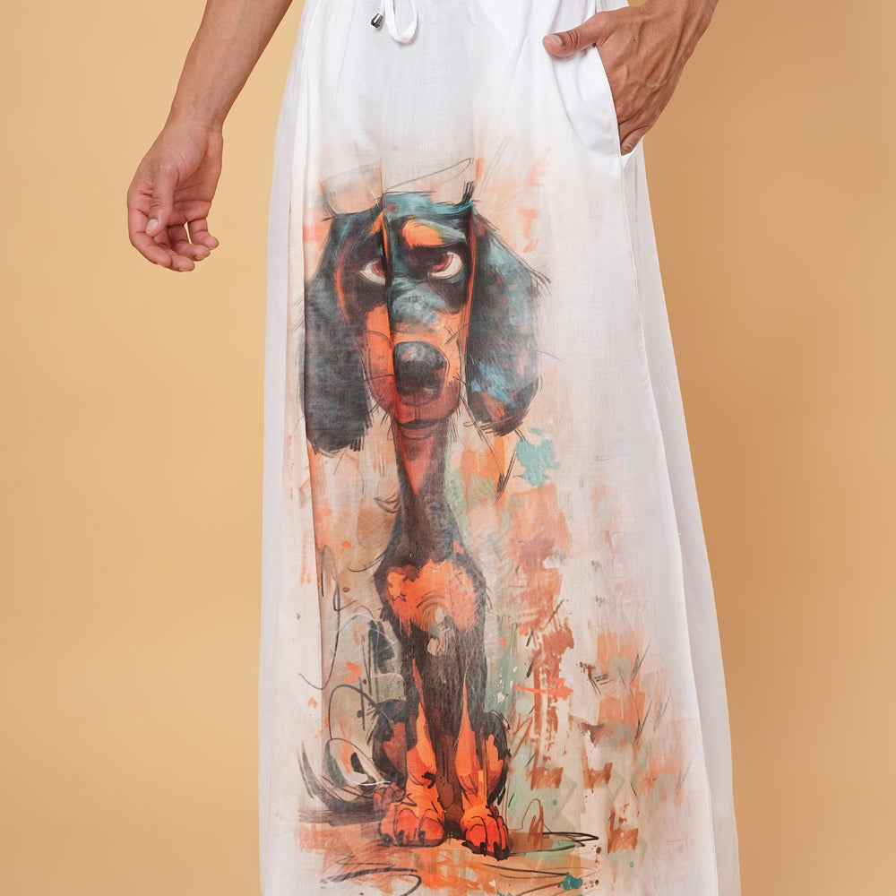 
                      
                        Playful Pup Kurta Pajamalungi Set
                      
                    