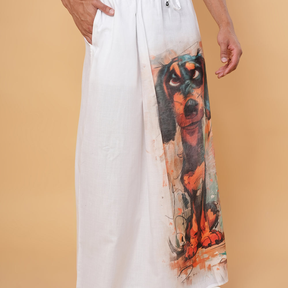 
                      
                        Playful Pup Kurta Pajamalungi Set
                      
                    