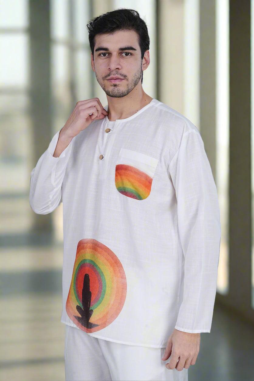 Chakra Glow Kurta - Nirmal Online