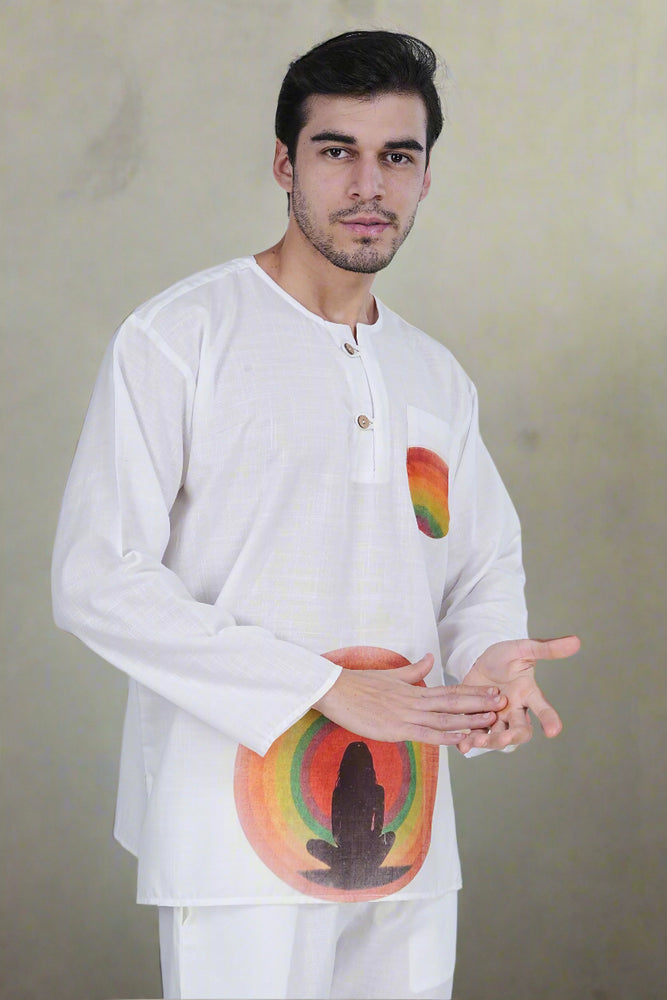 
                      
                        Chakra Glow Kurta
                      
                    