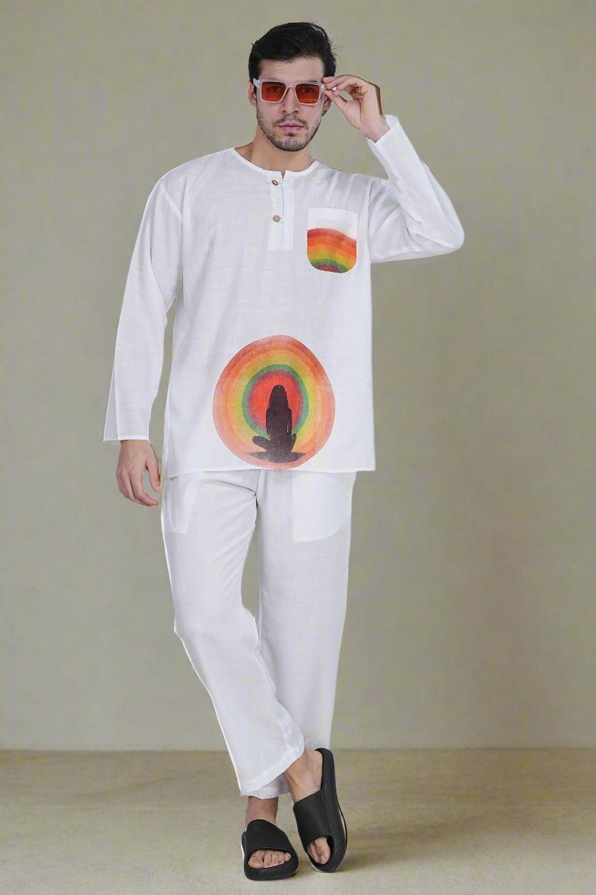 Chakra Glow Kurta - Nirmal Online