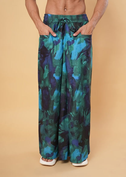 Abstract Aqua  Pajamalungi