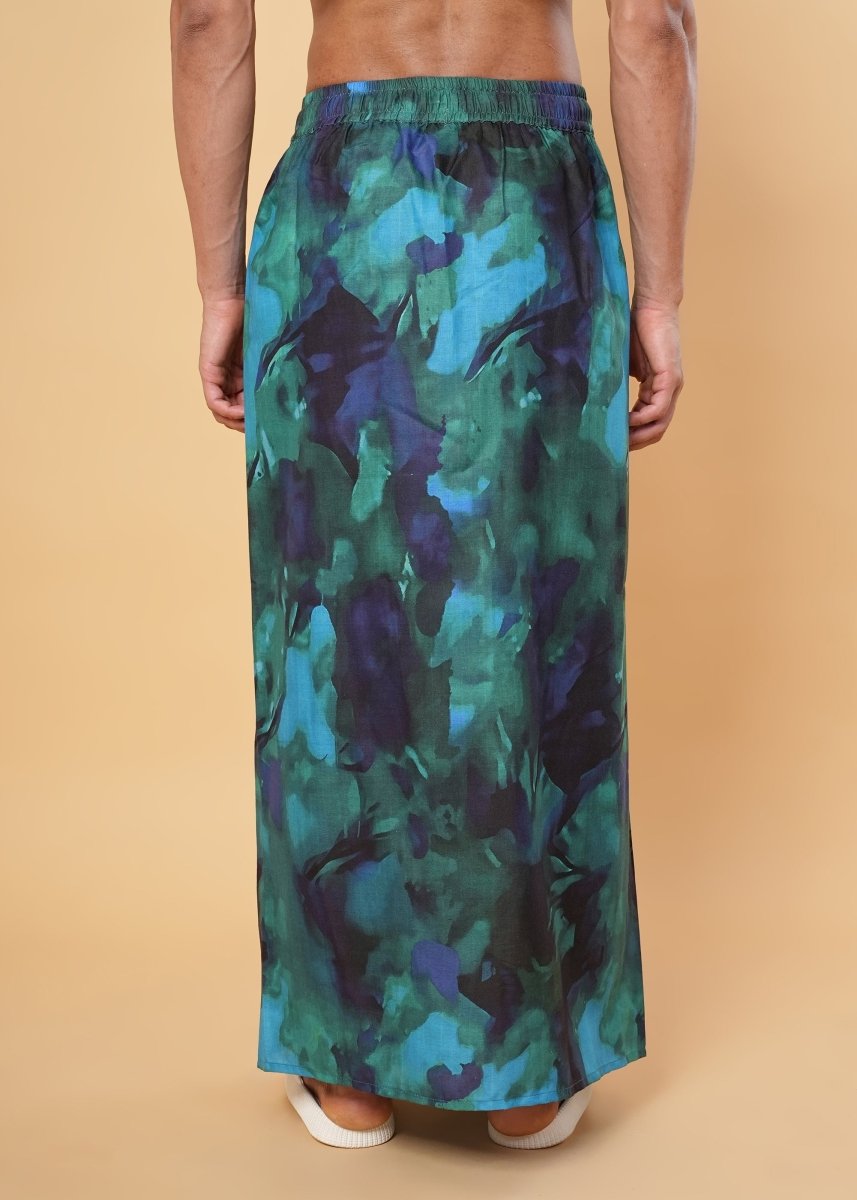 Abstract Aqua  Pajamalungi