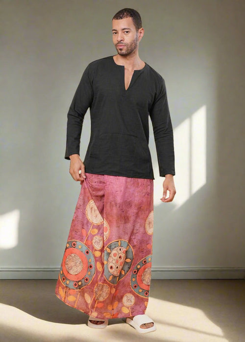 Earthy Pink Ethnic  Pajamalungi