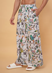 Boho Birdscape Pajamalungi