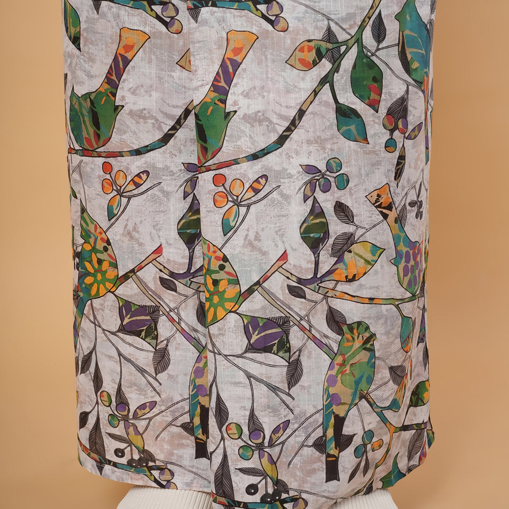 
                      
                        Boho Birdscape Kurta Pajamalungi Set
                      
                    