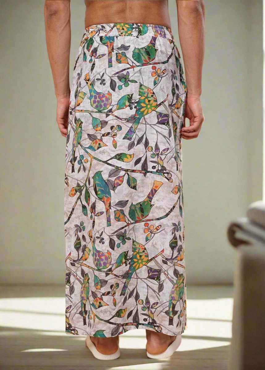 Boho Birdscape Pajamalungi