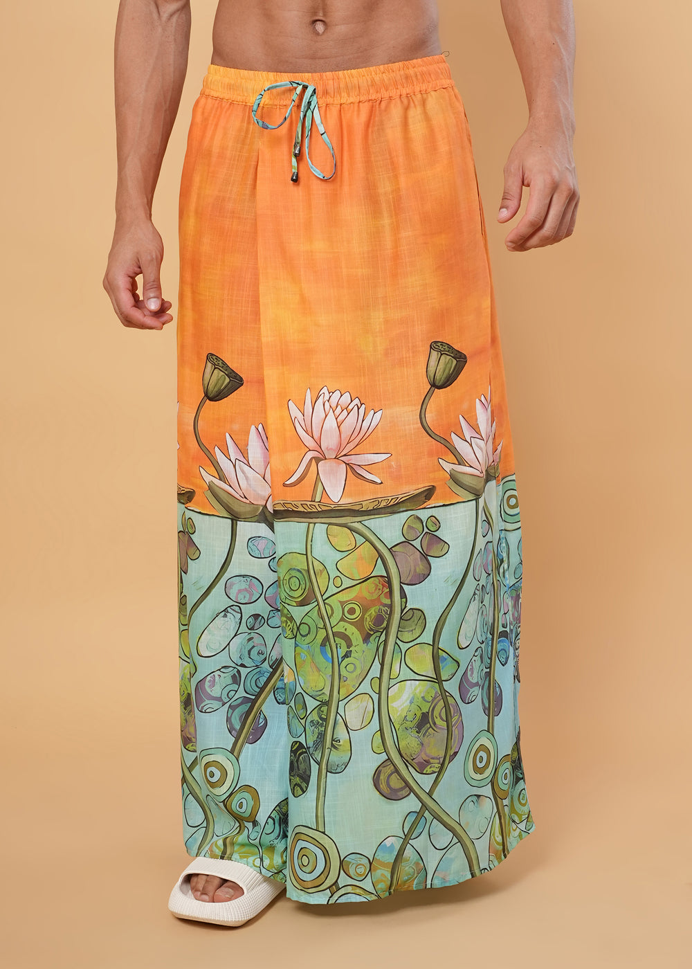 Serenity Lotus Wrap Pajamalungi