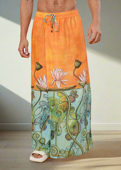 Serenity Lotus Wrap Pajamalungi