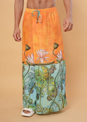 Serenity Lotus Wrap Pajamalungi