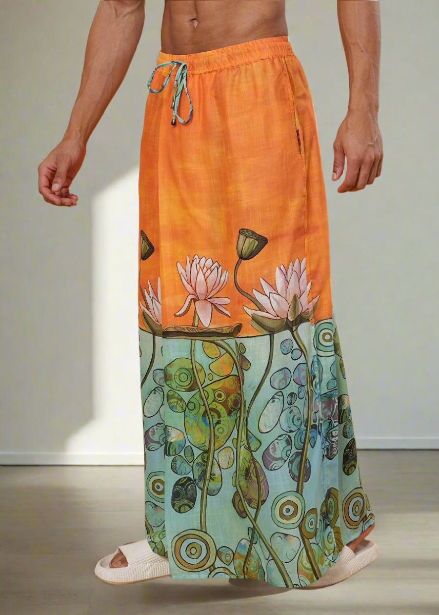 Serenity Lotus Wrap Pajamalungi