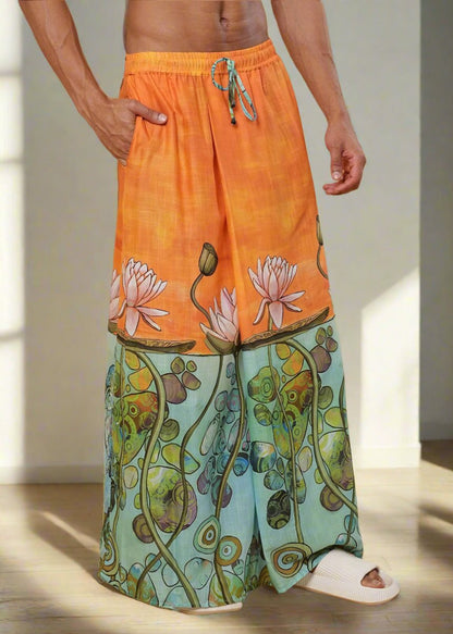 Serenity Lotus Wrap Pajamalungi