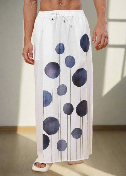 Navy Blossom Pajamalungi