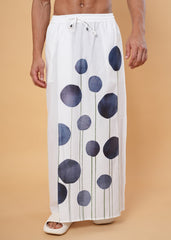 Navy Blossom Pajamalungi