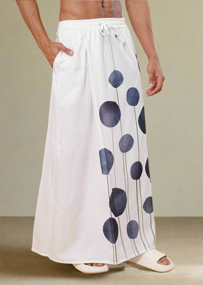 Navy Blossom Pajamalungi