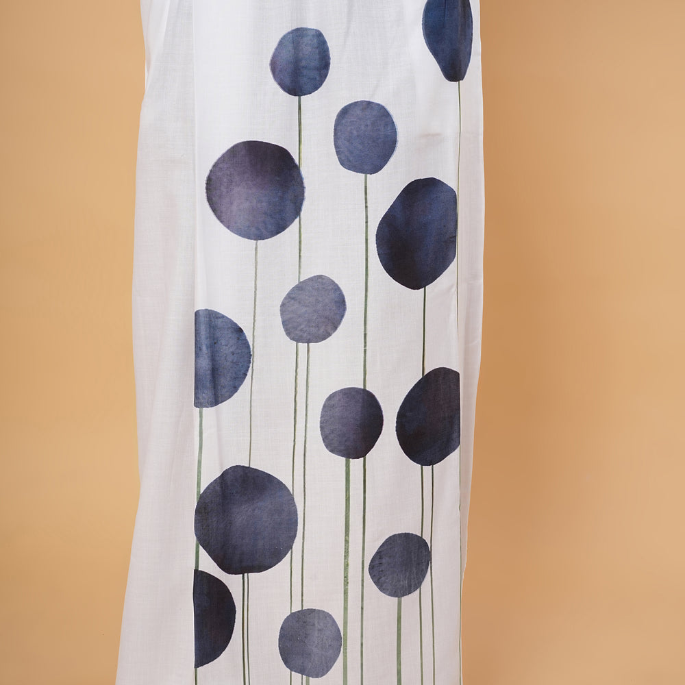 
                      
                        Navy Blossom Kurta Pajamalungi Set
                      
                    