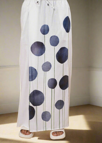 Navy Blossom Pajamalungi