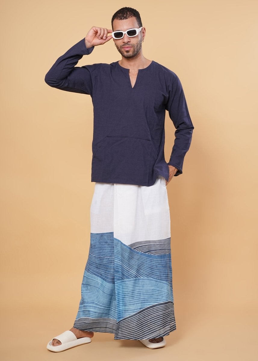 Midnight Indigo Pajamalungi