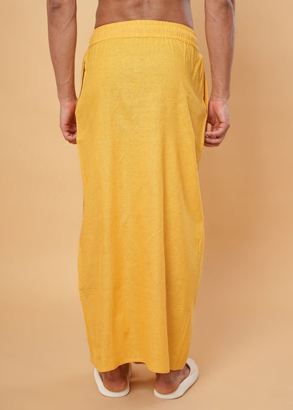 Mustard Floral Printed  Pajamalungi