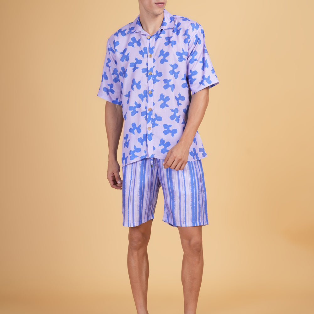 Indigo Bloom Co-ord Set