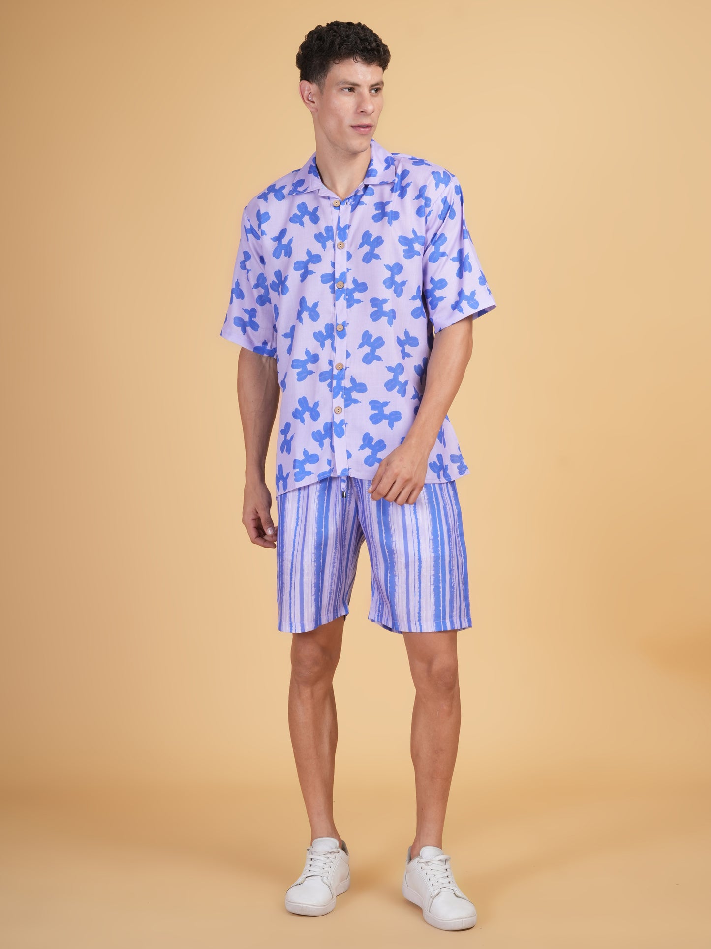 Indigo Bloom Co-ord Set
