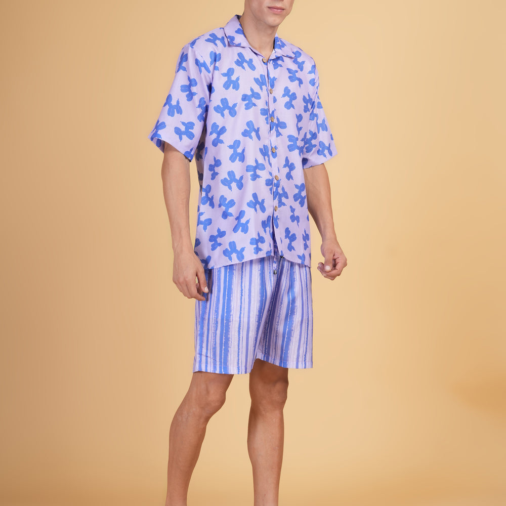 Indigo Bloom Co-ord Set