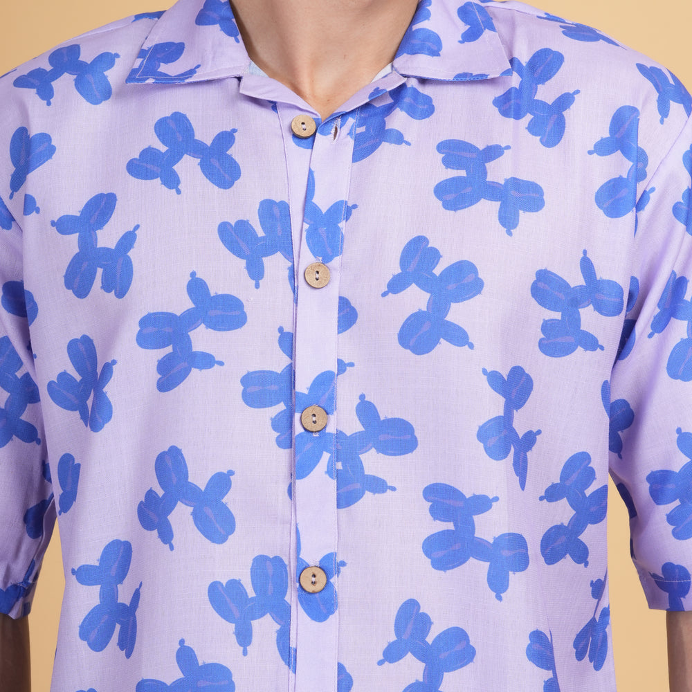 Indigo Bloom Shirt