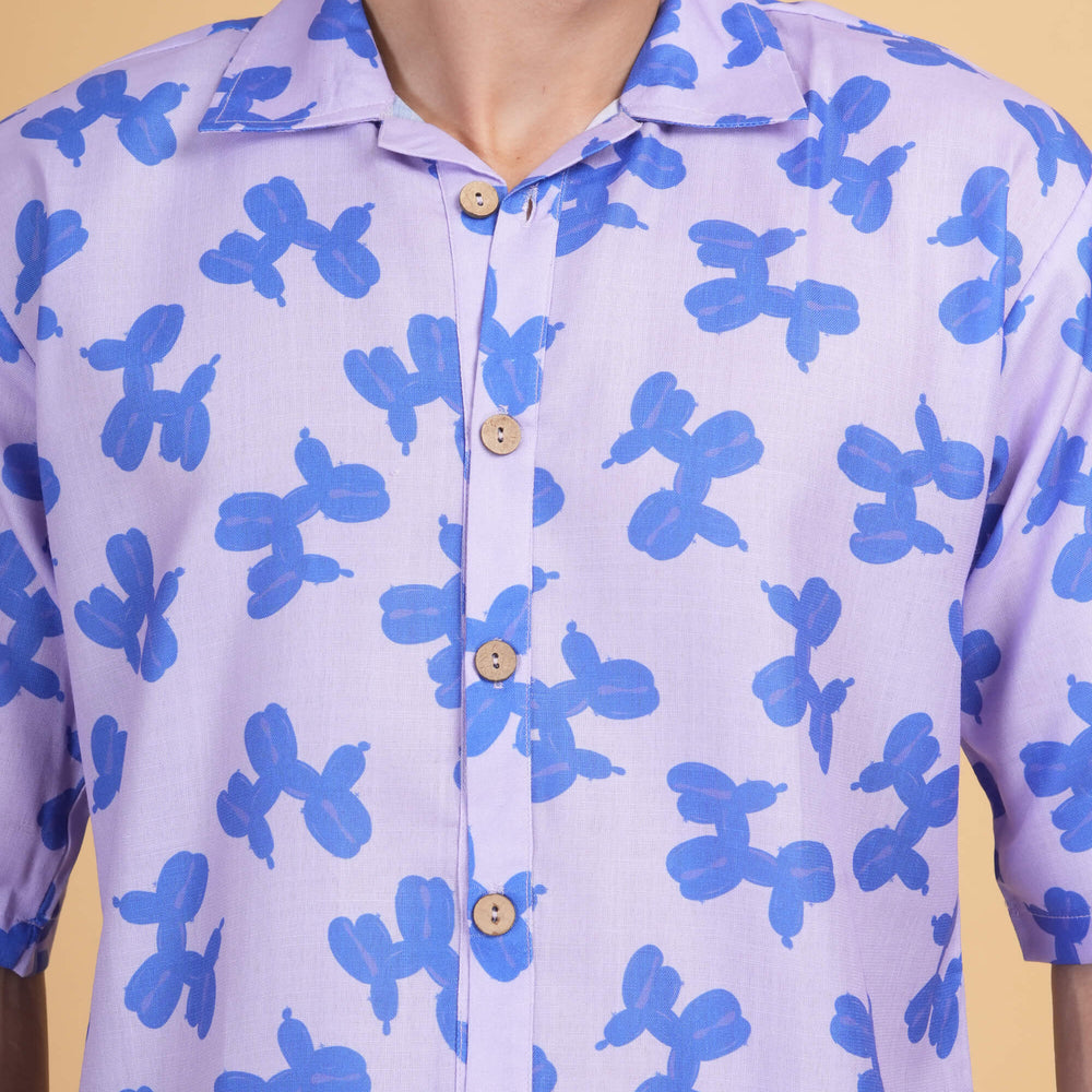 Indigo Bloom Shirt