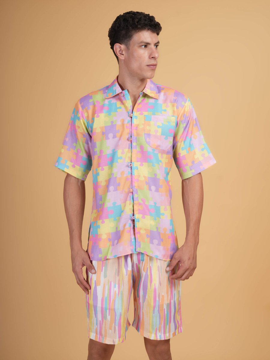 Pastel Puzzle Shirt