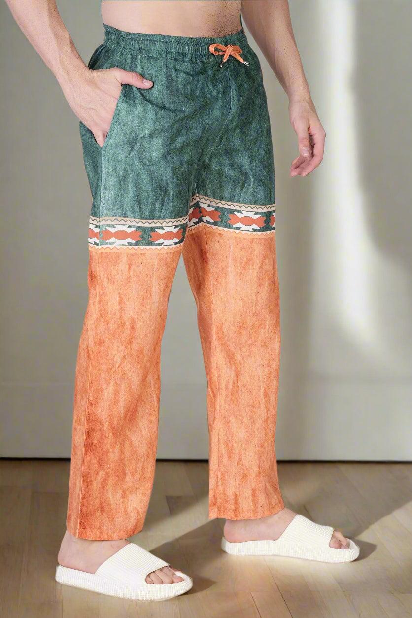 Rustic Boho Men's Pajama - Nirmal Online