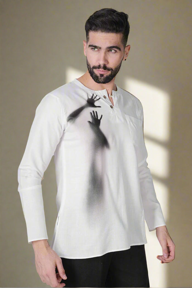 Shadow Embrace Kurta Set