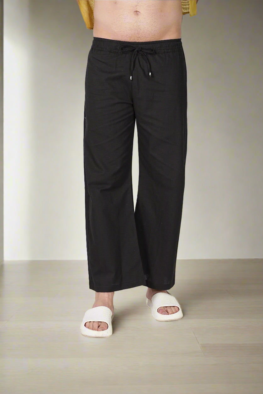 Black Cotton Pajama