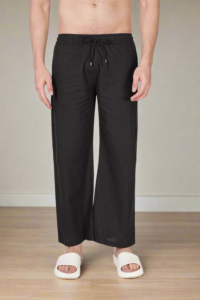 Black Cotton Pajama