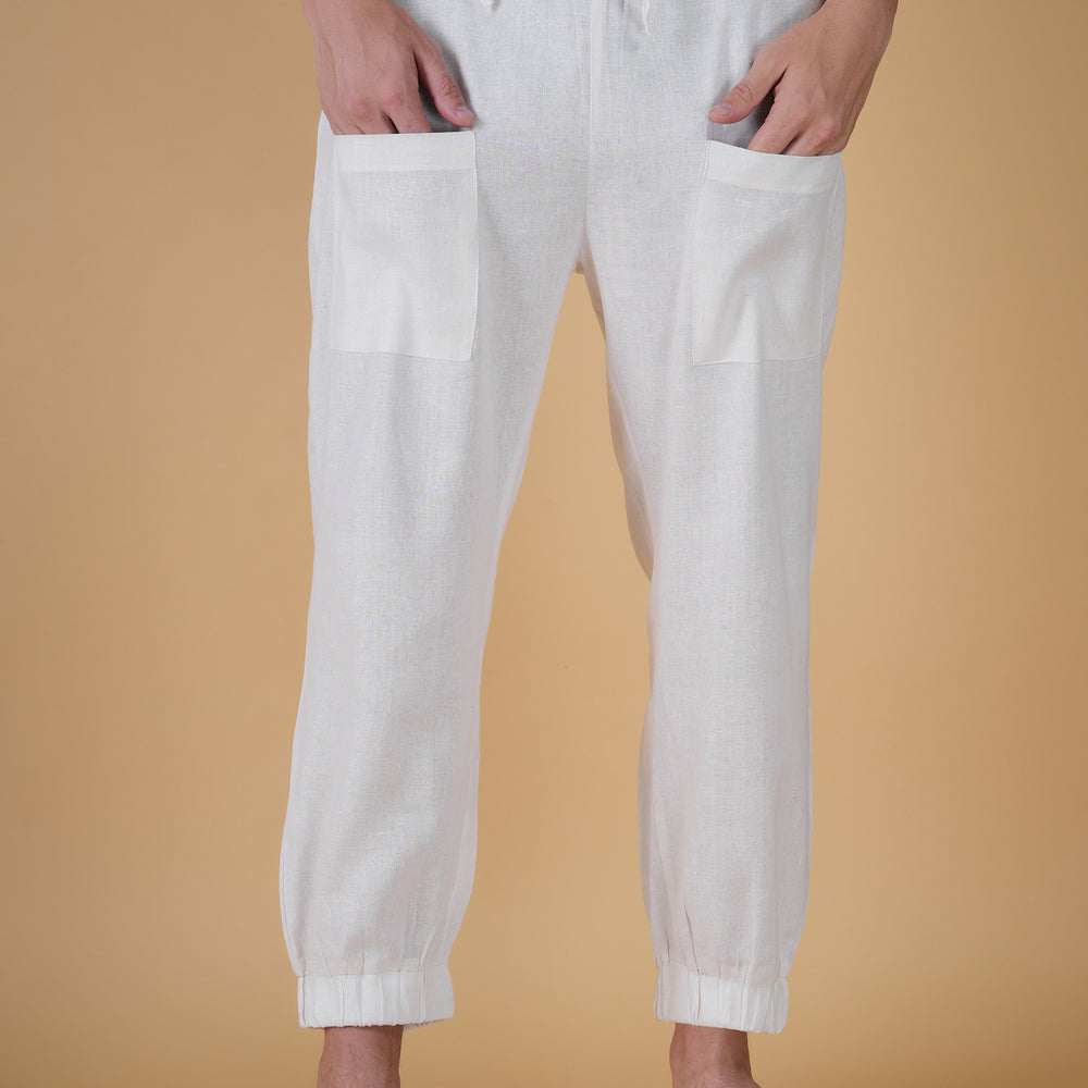
                      
                        White Cotton Pajama
                      
                    