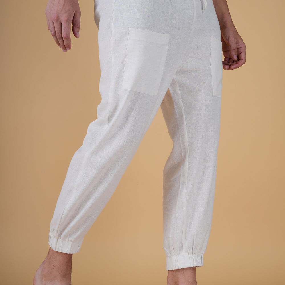 
                      
                        White Cotton Pajama
                      
                    