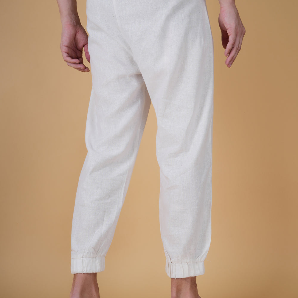 
                      
                        White Cotton Pajama
                      
                    