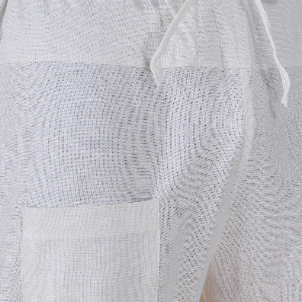 
                      
                        White Cotton Pajama
                      
                    