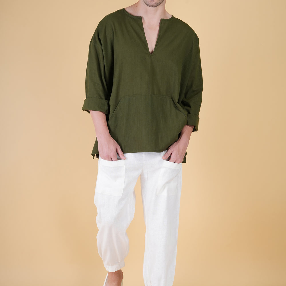 
                      
                        White Cotton Pajama
                      
                    