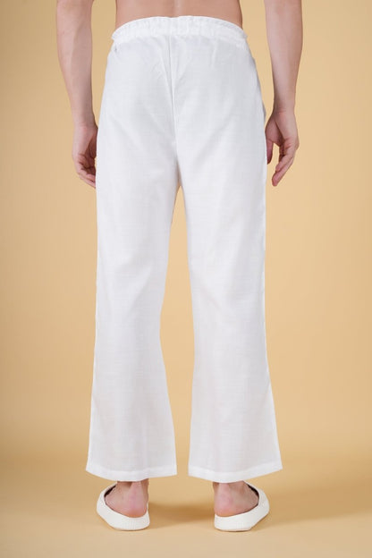 Floral Print White Pajama