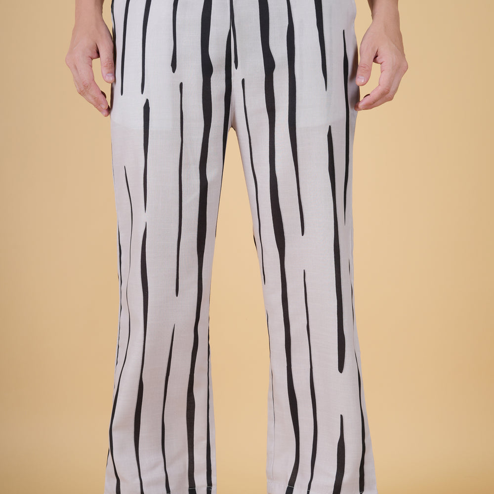 Minimalist Long Stripe Pajama