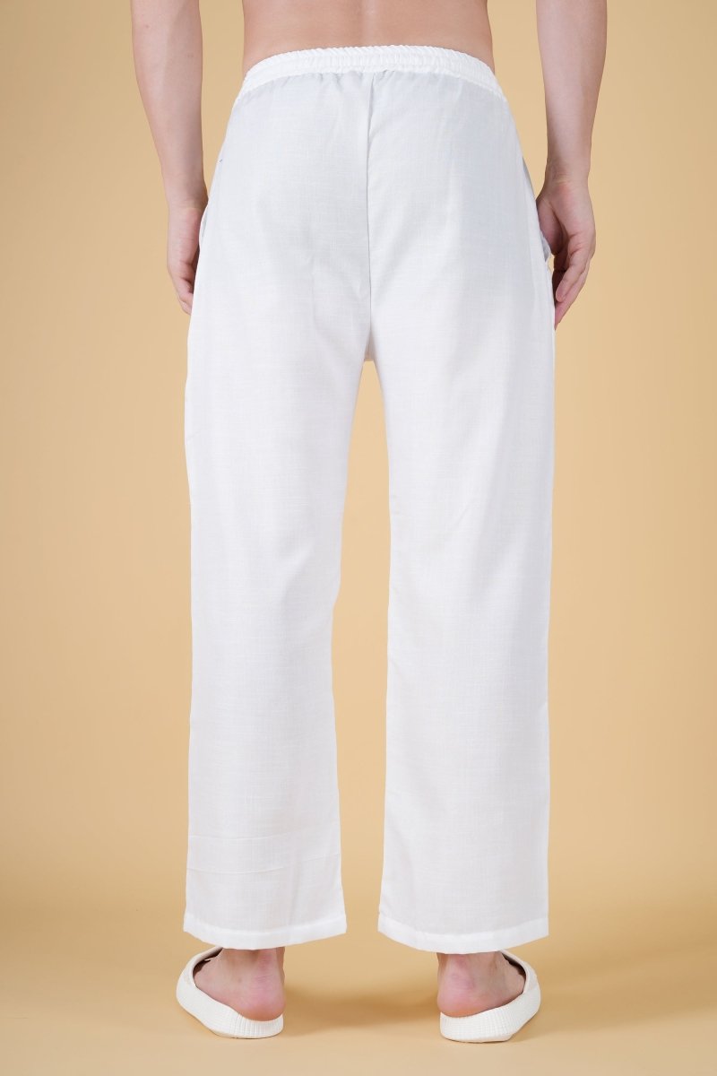 Lion Print White Pajama