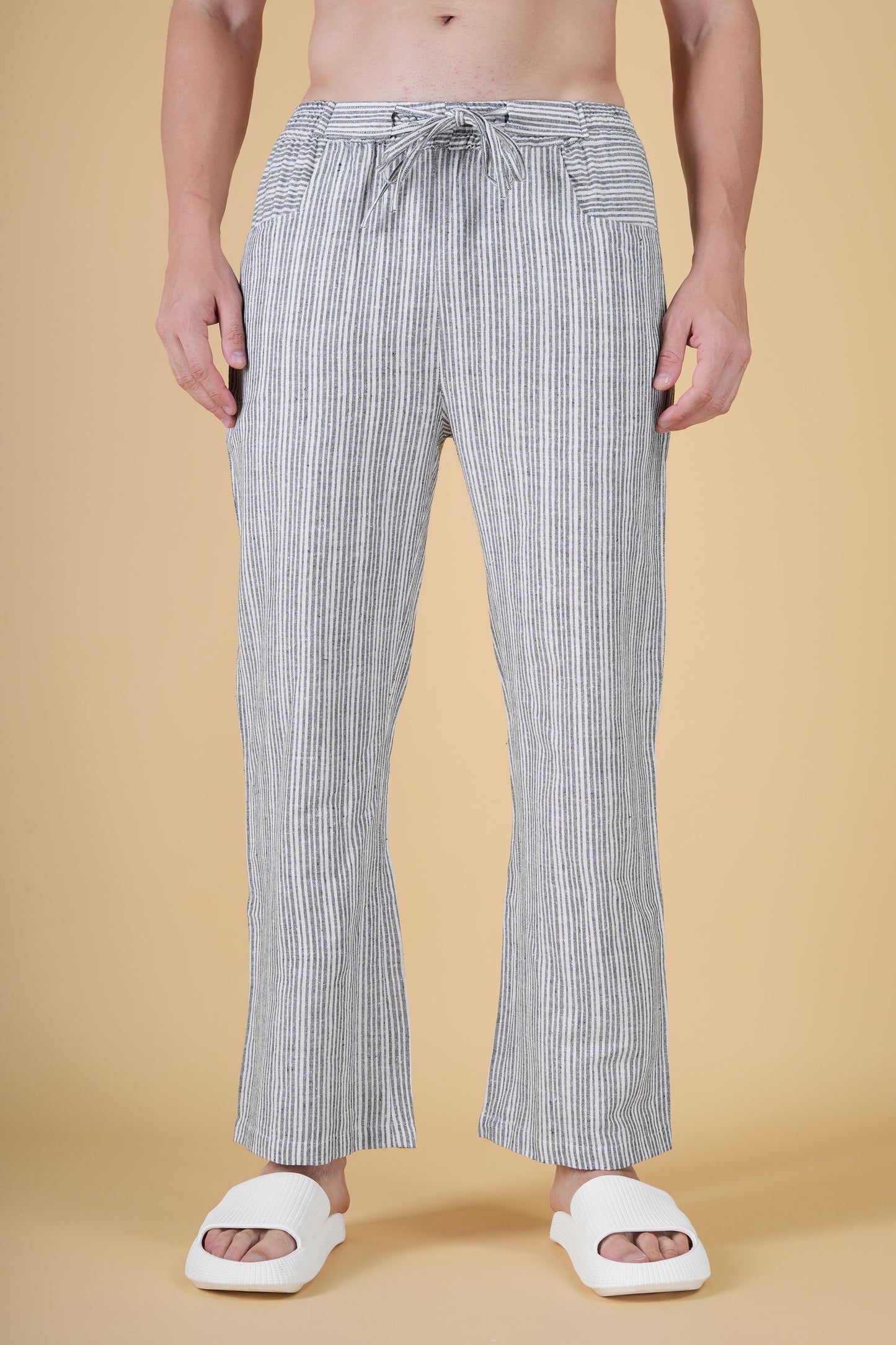 Grey Stripe Pajama