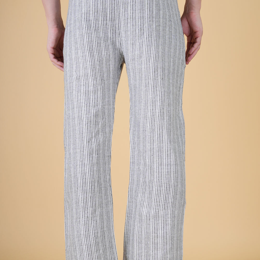 
                      
                        Grey Stripe Pajama
                      
                    